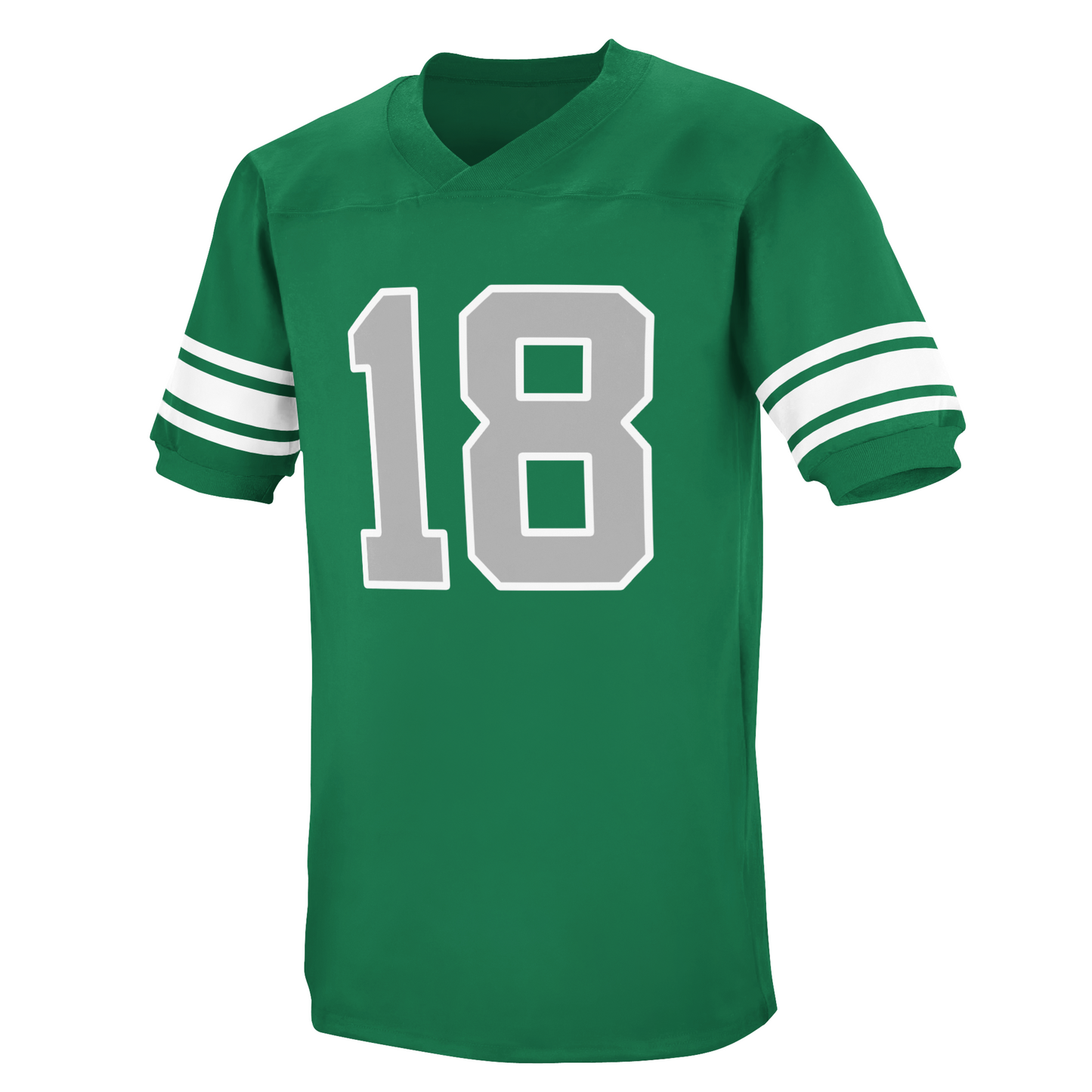Baltimore Colts AAFC Jersey Green with silver numbers #18 Royal Retros