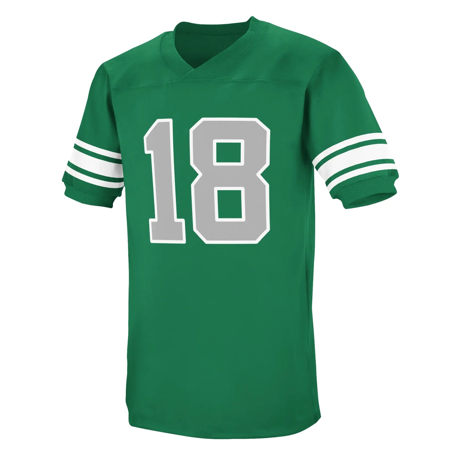 Baltimore Colts AAFC Jersey Green with silver numbers #18 Royal Retros