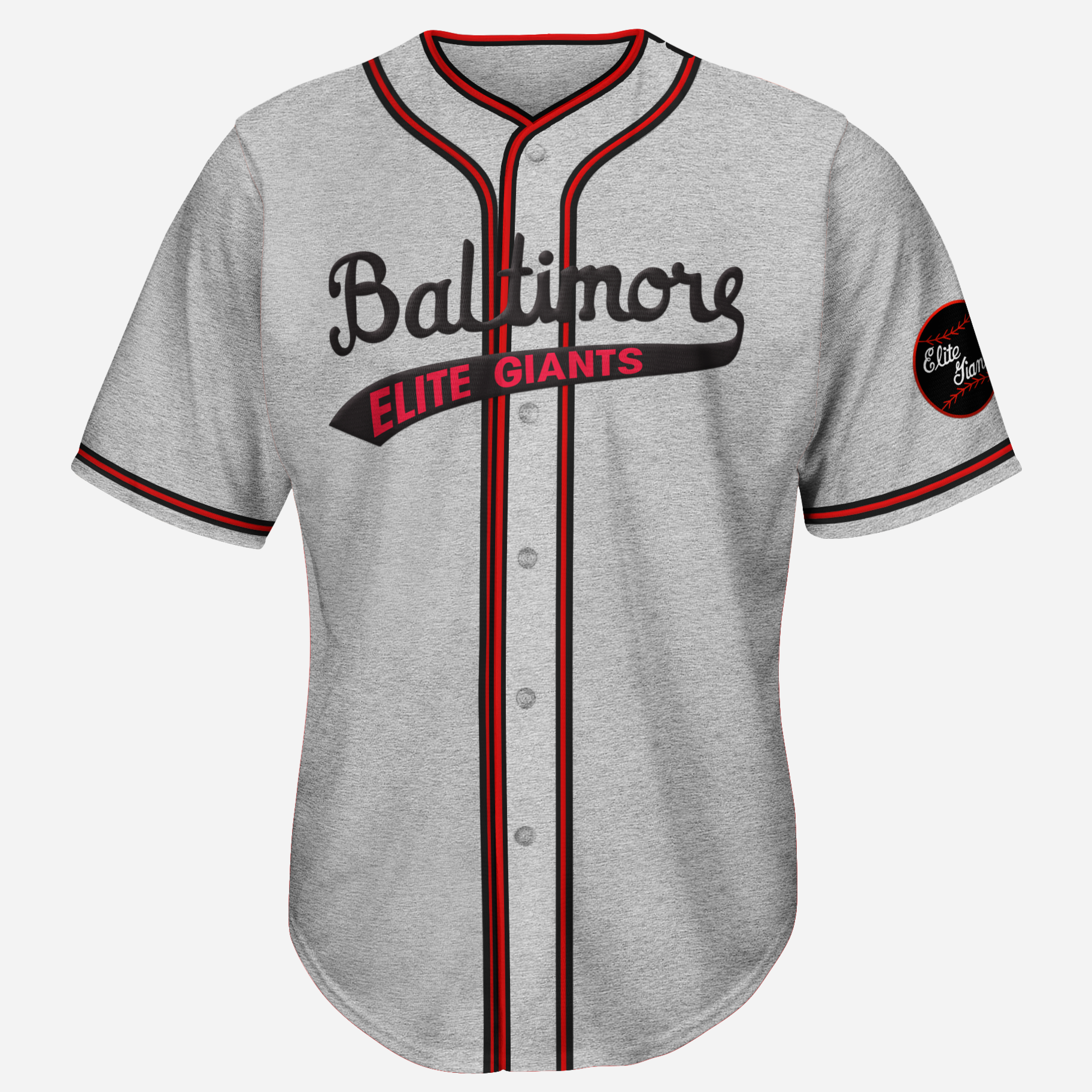 baltimore elte giants negro league baseball jersey