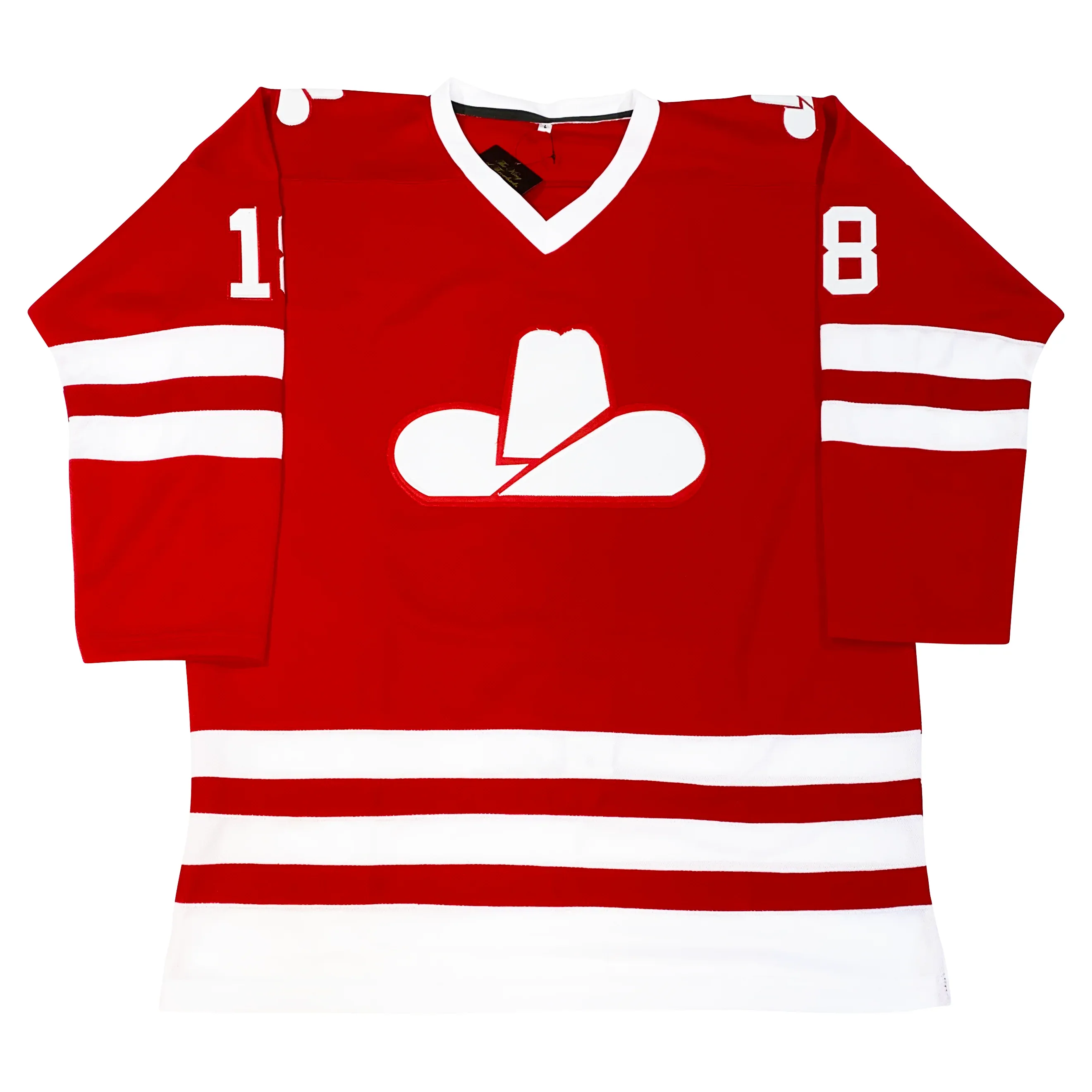 Calgary Cowboys Jersey WHA Royal Retros
