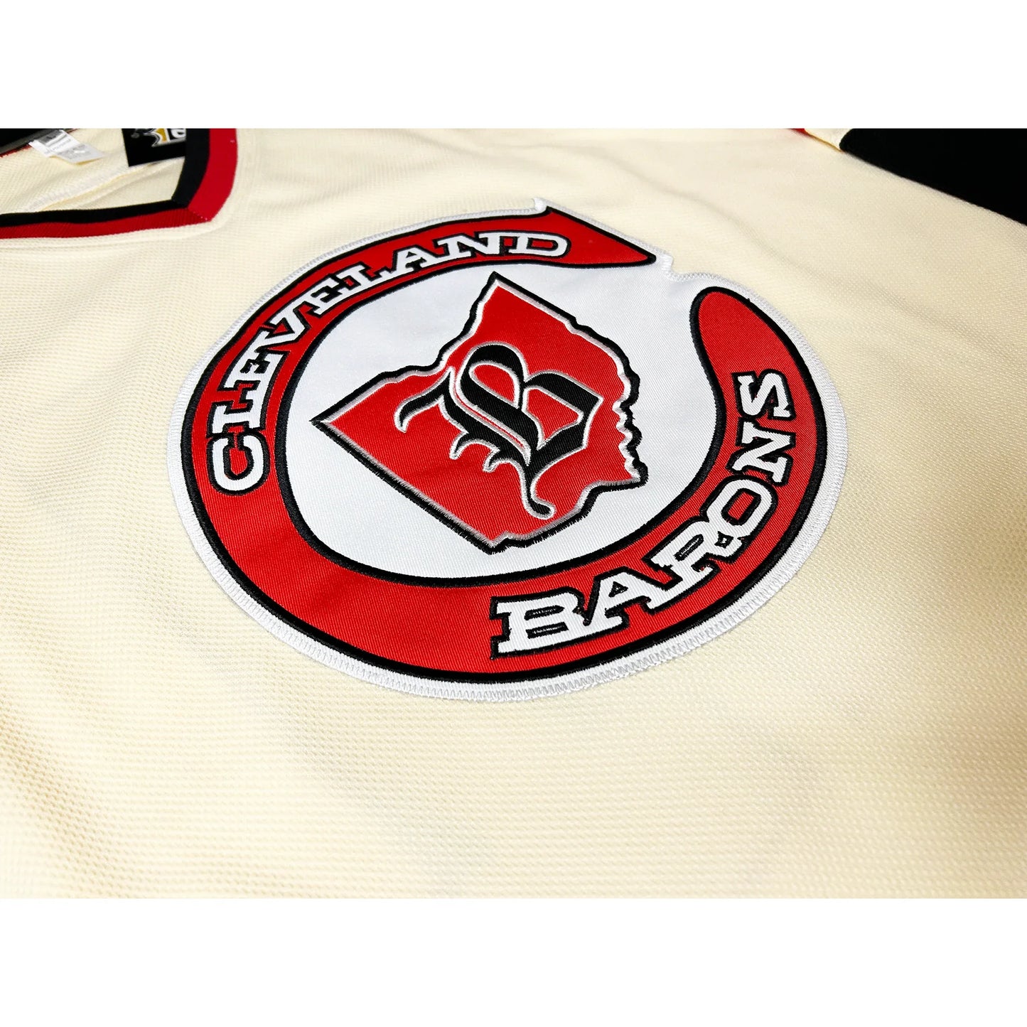 Cleveland Barons Cream Collection Jersey - Jerseys