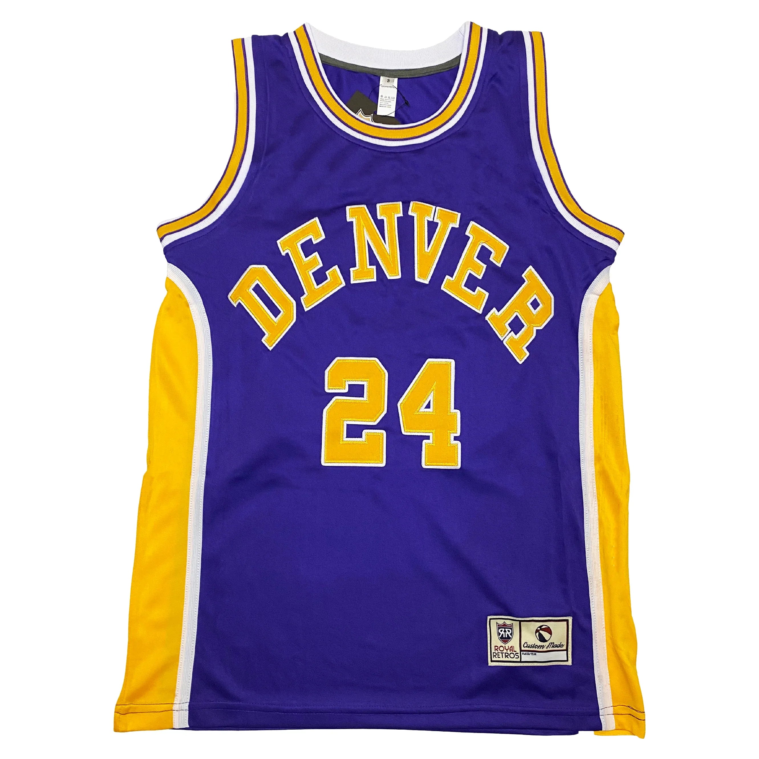 Denver Rockets Jersey ABA Royal Rockets – Royal Retros