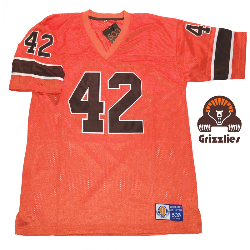 Memphis Grizzlies/Southmen World Football League Jersey Royal Retros