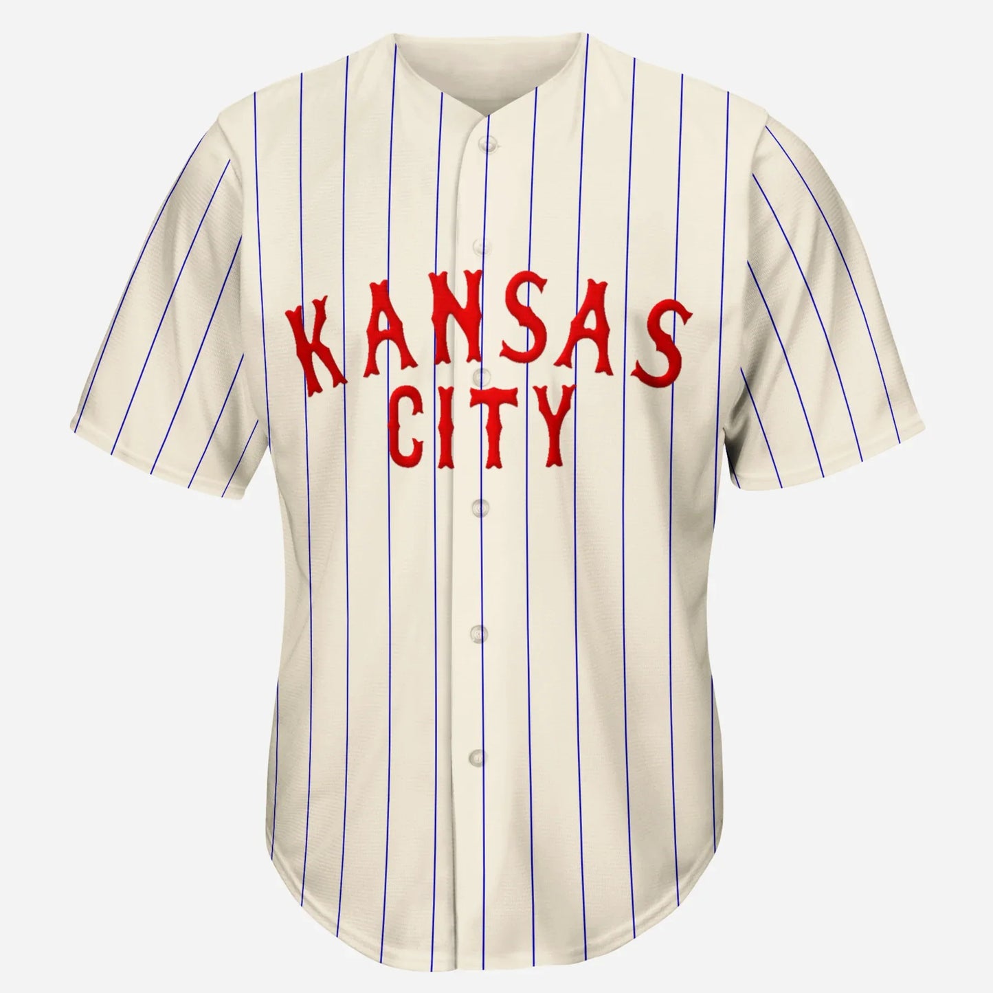 Kansas City Packers Jersey - Small / Cream - Jerseys
