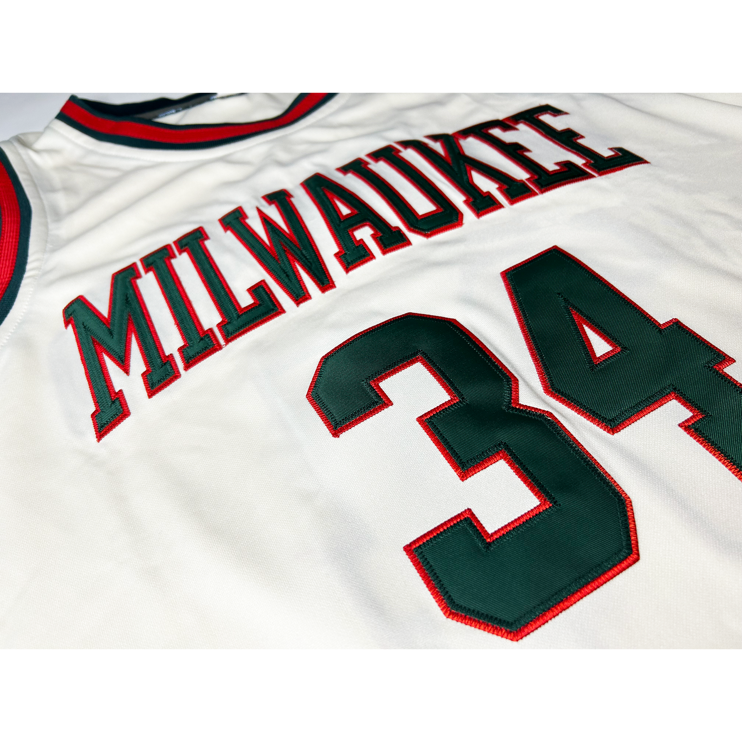 Milwaukee Cream Collection Basketball Jersey - Jerseys