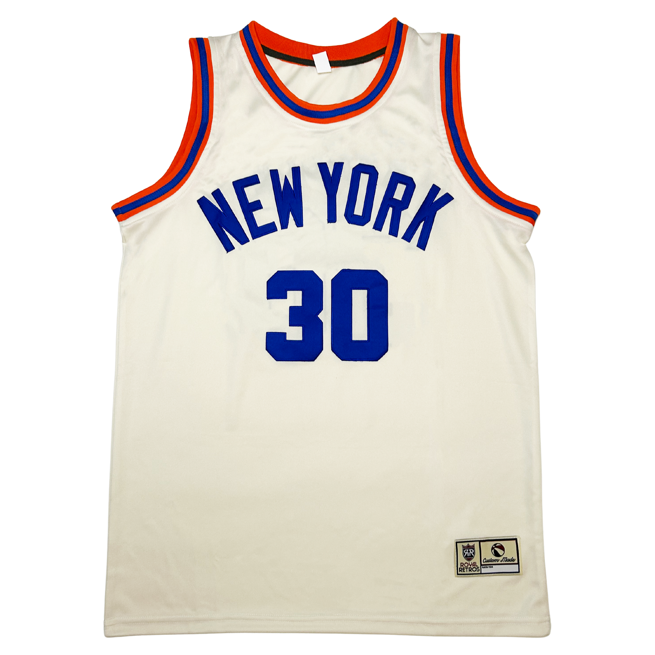 New York Cream Collection Basketball Jersey – Royal Retros
