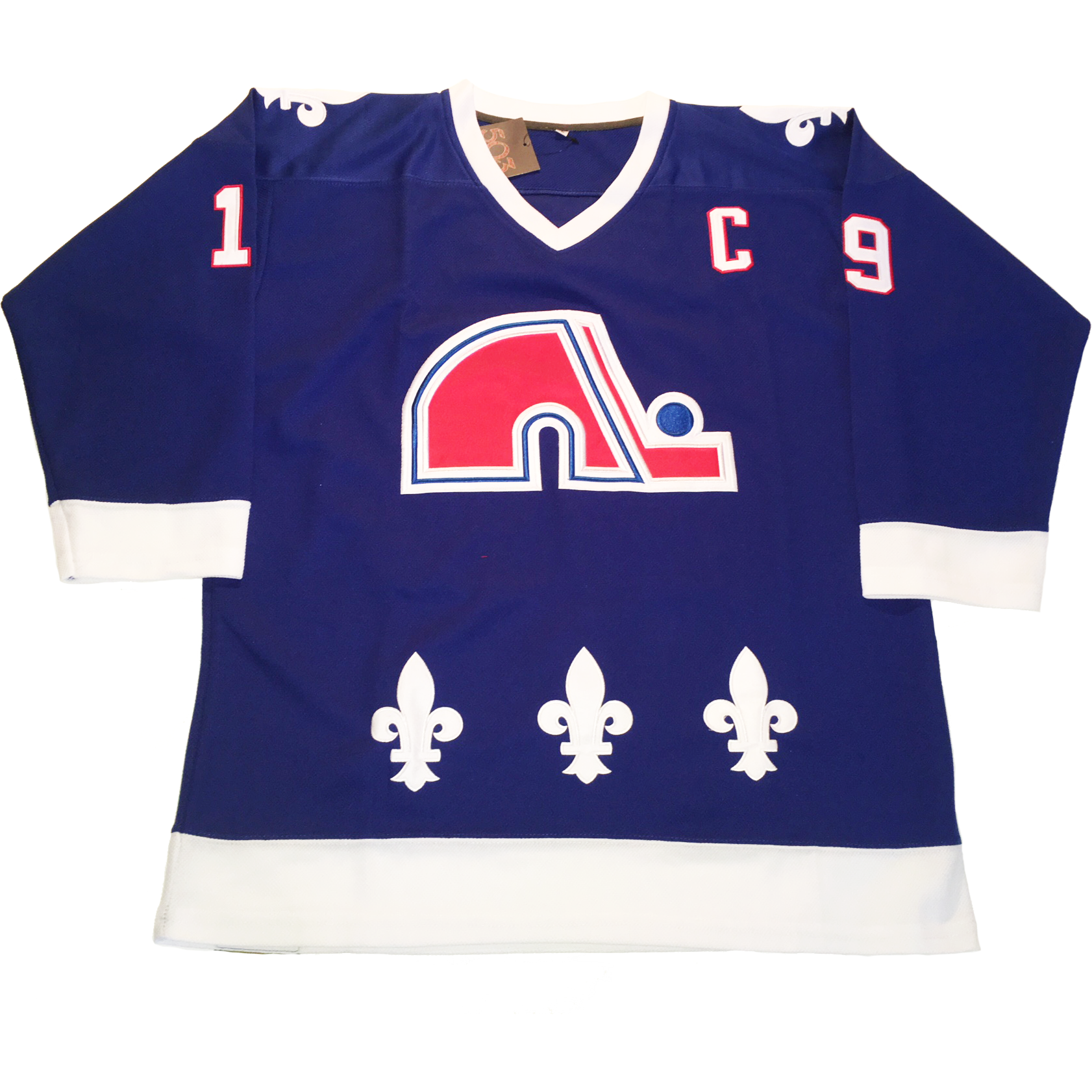 Peter Forsberg 1994 Quebec Nordiques Throwback Away NHL Hockey Jersey