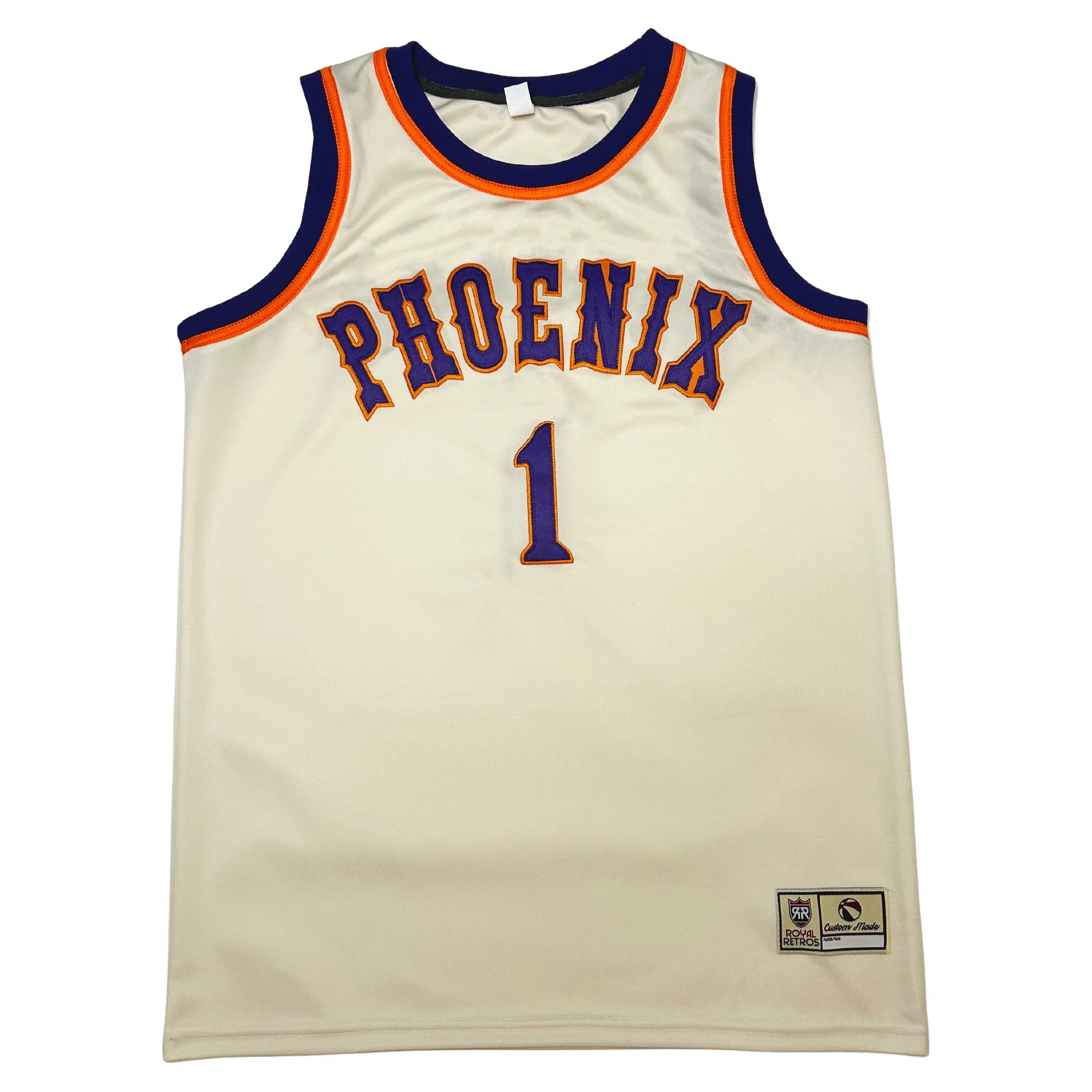 Phoenix Basketball Cream Collection Jersey