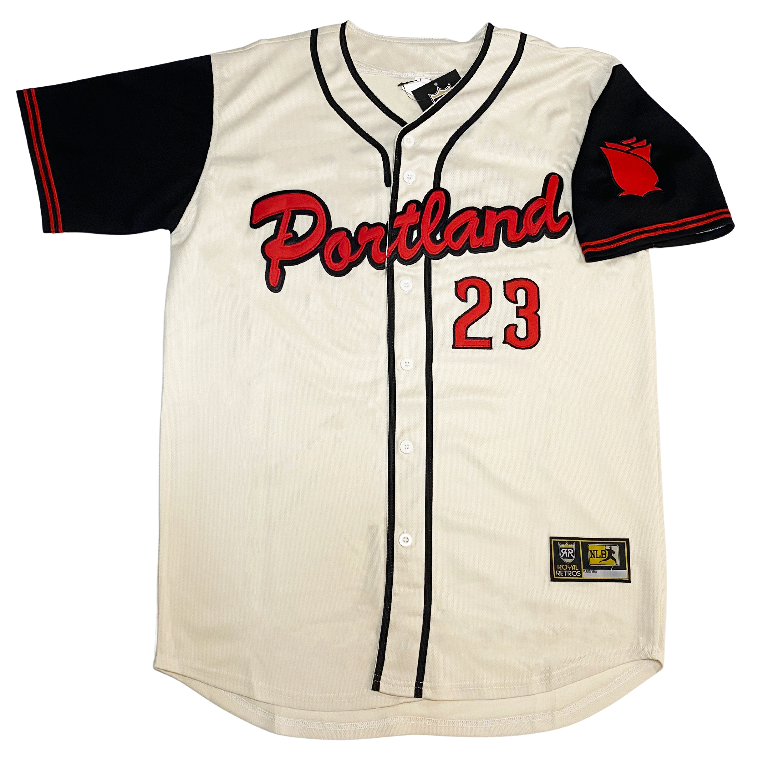 Portland Mavericks Jersey - Red - 5XL - Royal Retros