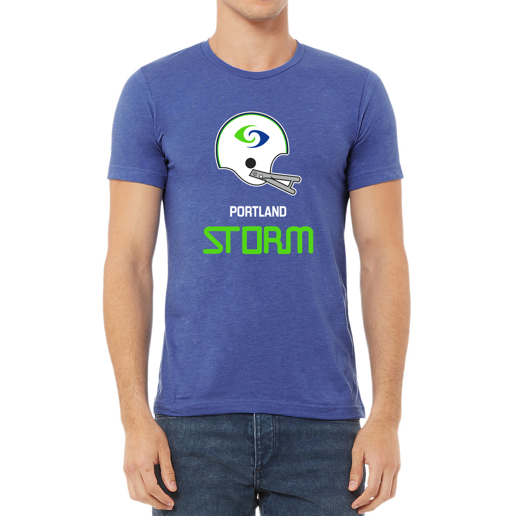 Portland Storm T-shirt blue Royal Retros