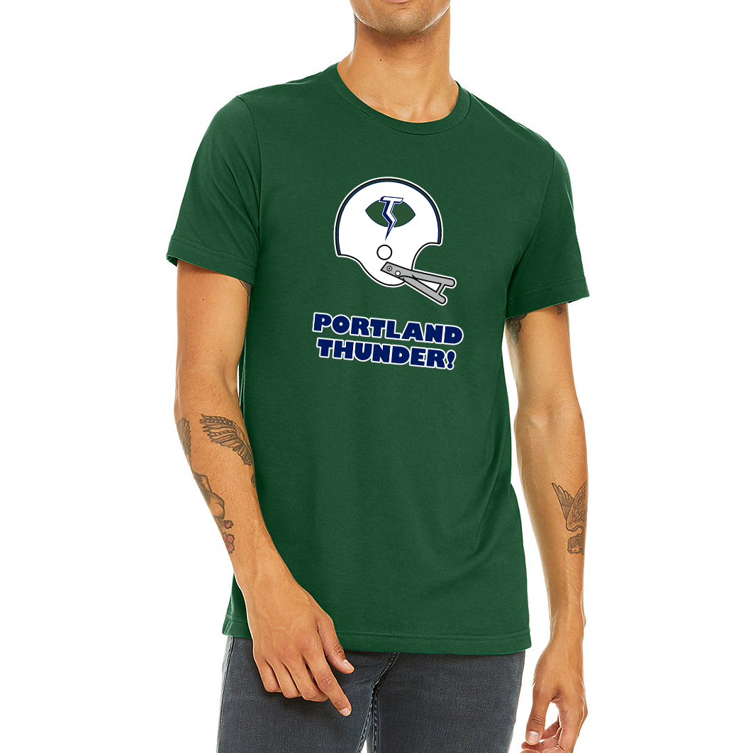 Portland Thunder T-shirt green Royal Retros