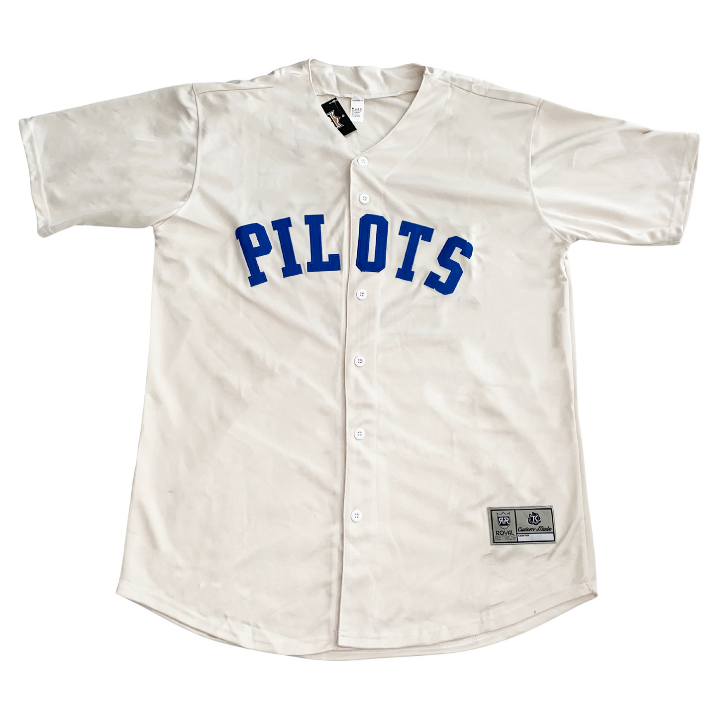 Seattle Pilots Spring Training Jersey white Royal Retros
