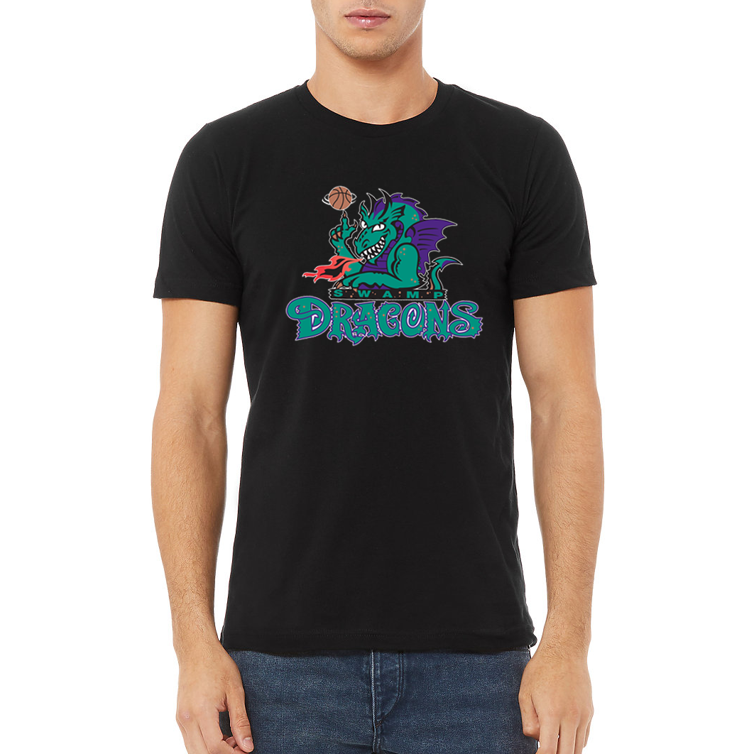 Official Nba Paint Swamp Dragons Logo T Shirt - Shibtee Clothing