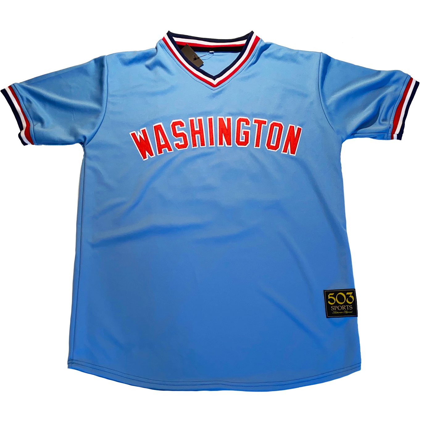 Washington Padres Jersey - Blue - Medium - Royal Retros