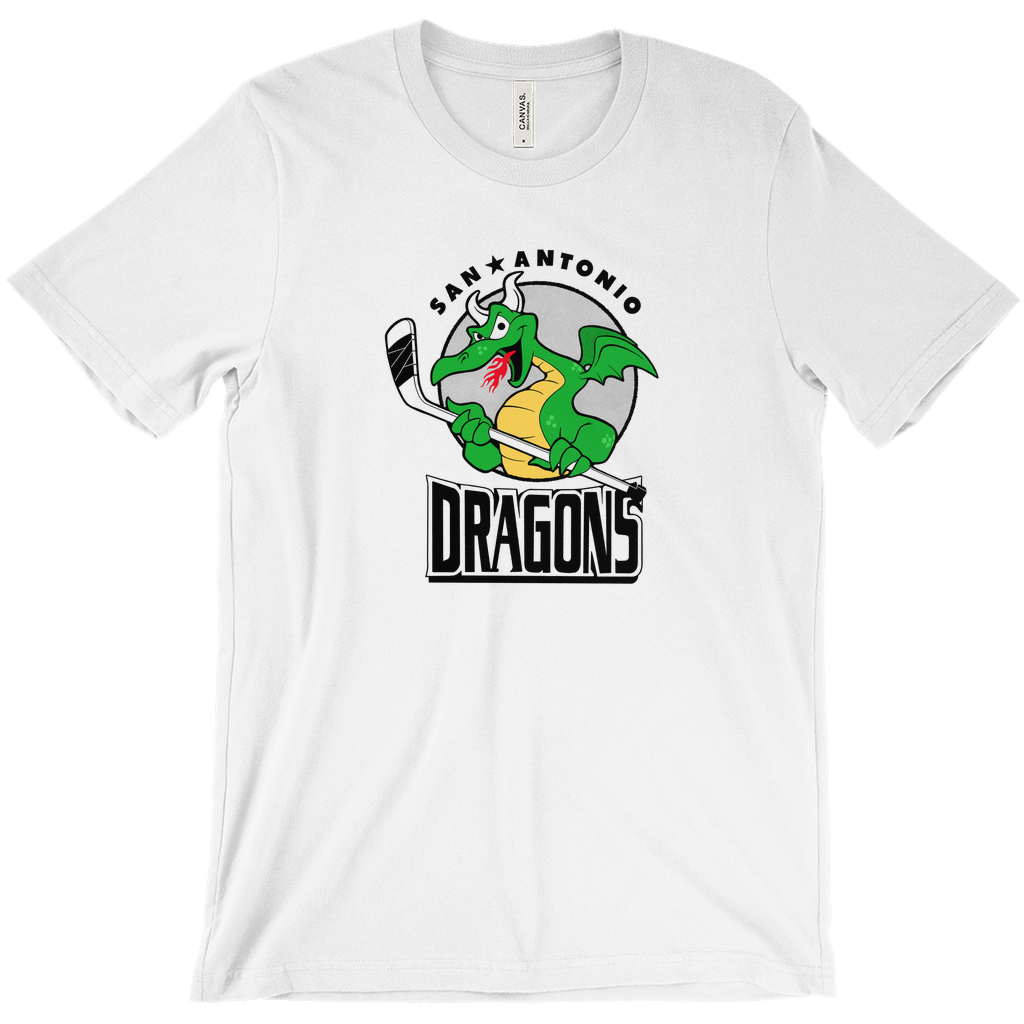 San Antonio Dragons IHL T-Shirt white Royal Retros