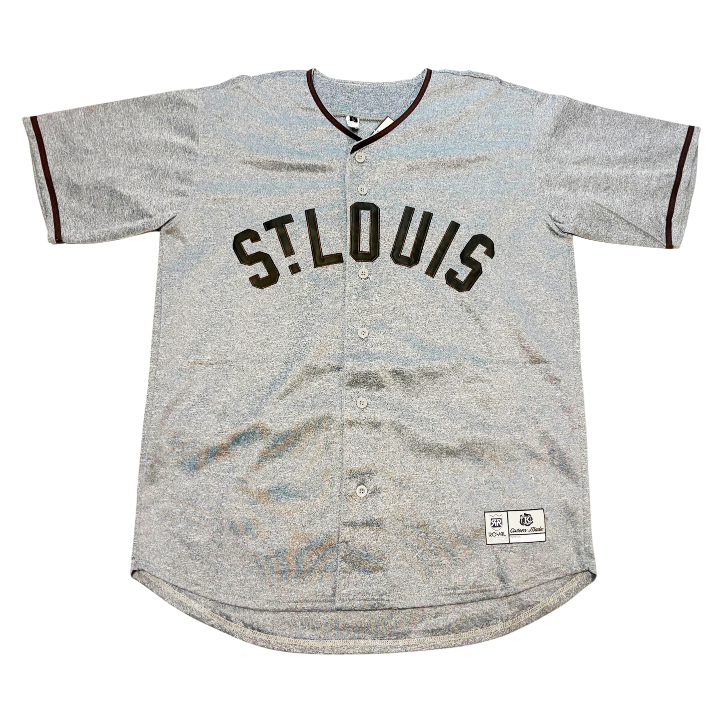1914 St Louis Browns Jersey - Small / Gray (1914) - Jerseys