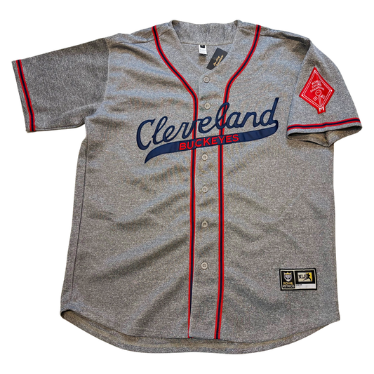 Cleveland Buckeyes NLB Jersey - Small / Gray - Jerseys