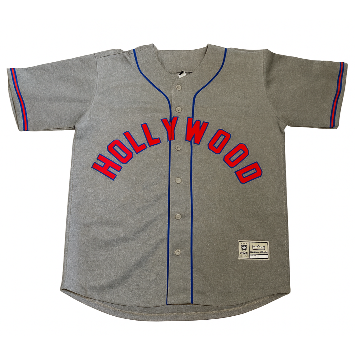 Hollywood Stars Jersey - Small / Gray - Jerseys