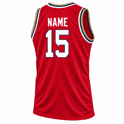 1961 Syracuse Nationals Jersey – Red Back – Number 15, NAME – Royal Retros