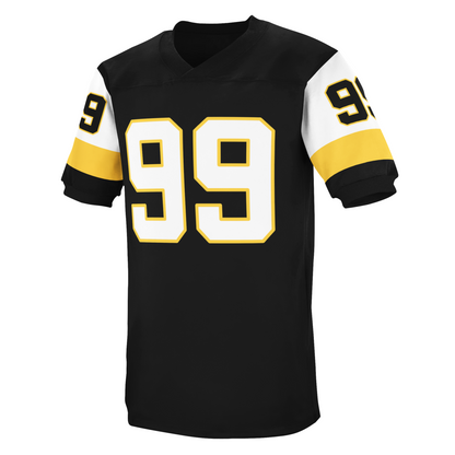 1962 Hamilton Tiger-Cats jersey black with white #99 Royal Retros
