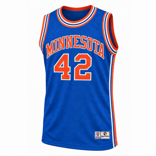1968-69 Minnesota Pipers royal blue jersey front