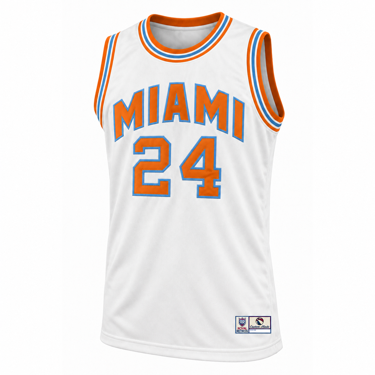 1968-70 Miami Floridians Jersey — White front