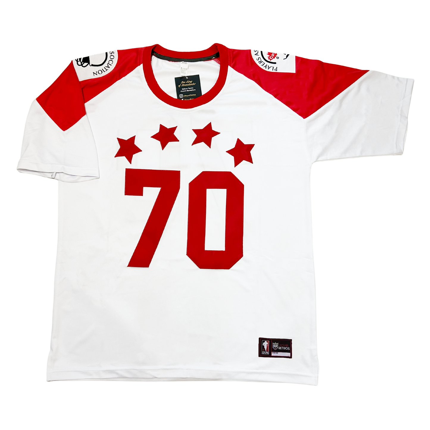 1970 CFLPA All-Star Jersey - Small / White - Jerseys