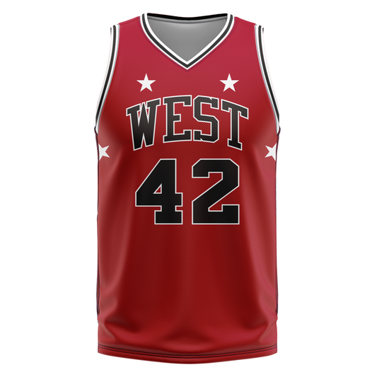 1970 All Star Jersey - Small / Red - Jerseys