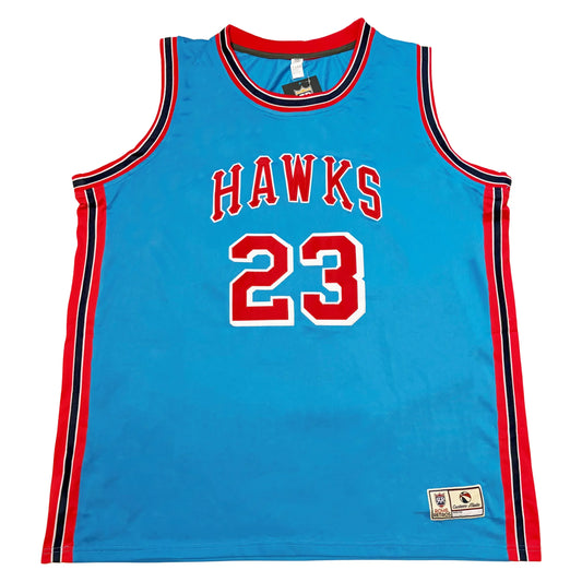 1970 St Louis Hawks Jersey - Small / Blue - Jerseys
