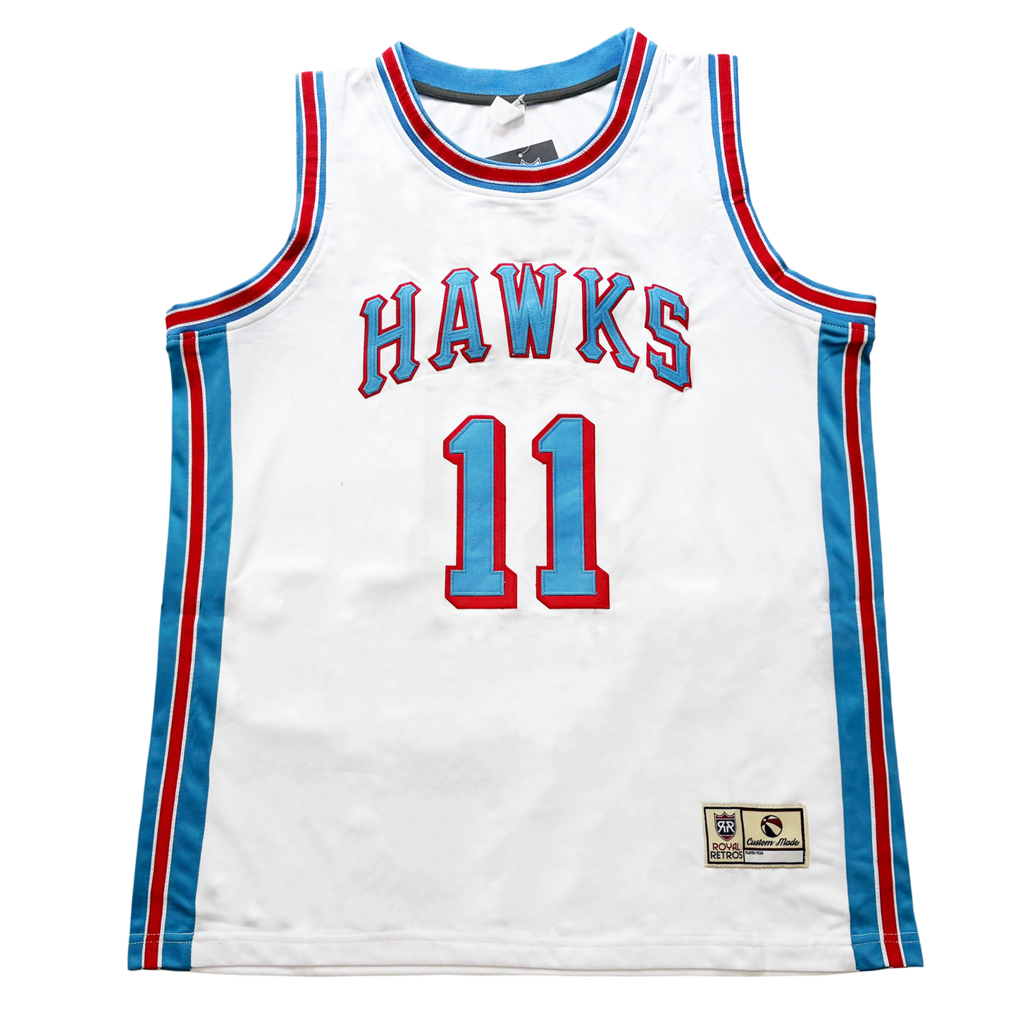 1970 St Louis Hawks Jersey - Small / White - Jerseys
