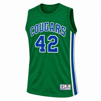 1971 Carolina Cougars green jersey front