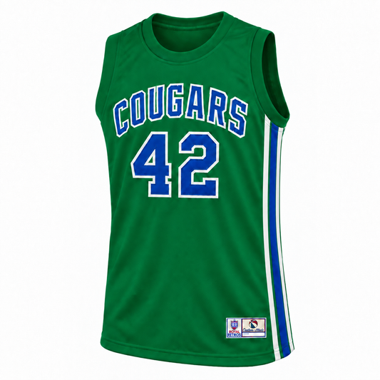 1971 Carolina Cougars green jersey front