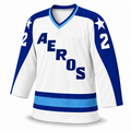 1972 Houston Aeros Jersey - White