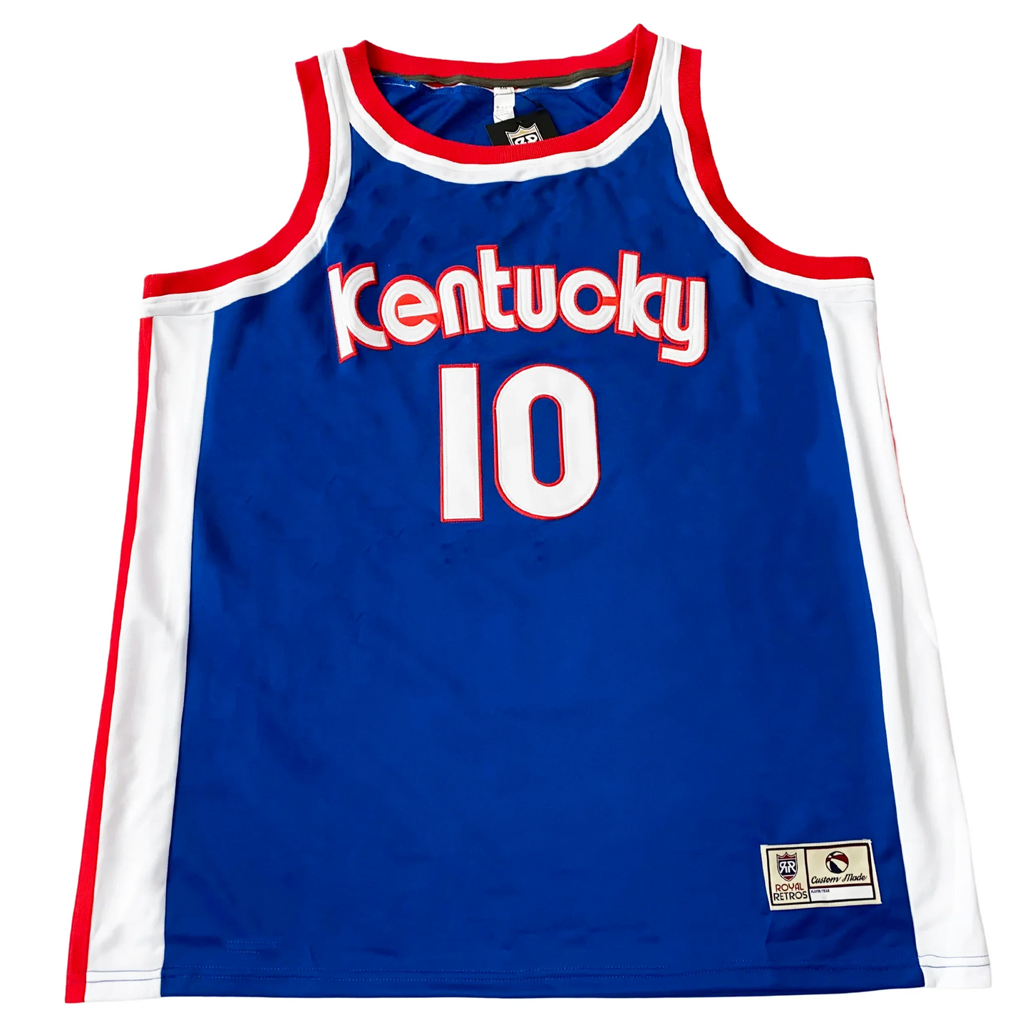 1975 Kentucky Colonels blue ABA championship jersey — Royal Retros