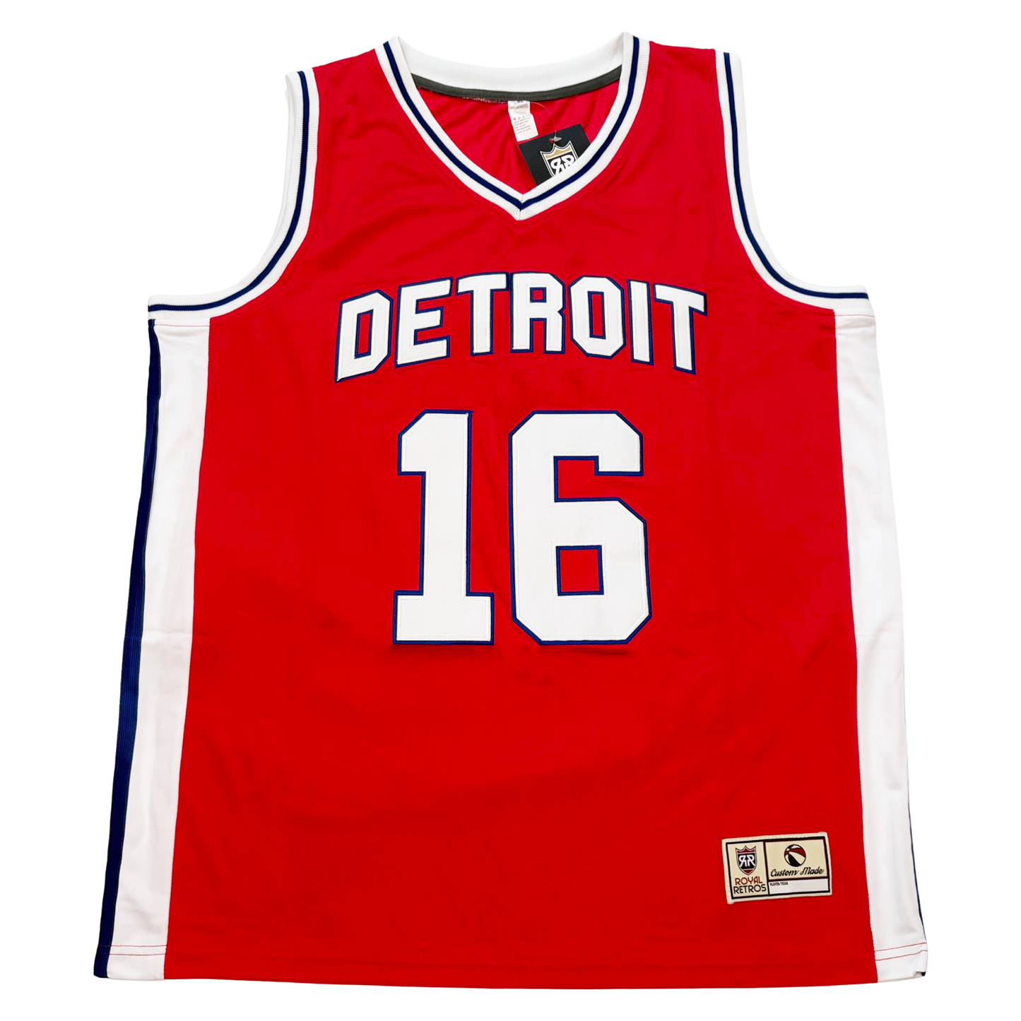 Detroit Basketball Jersey - Small / Red - Jerseys