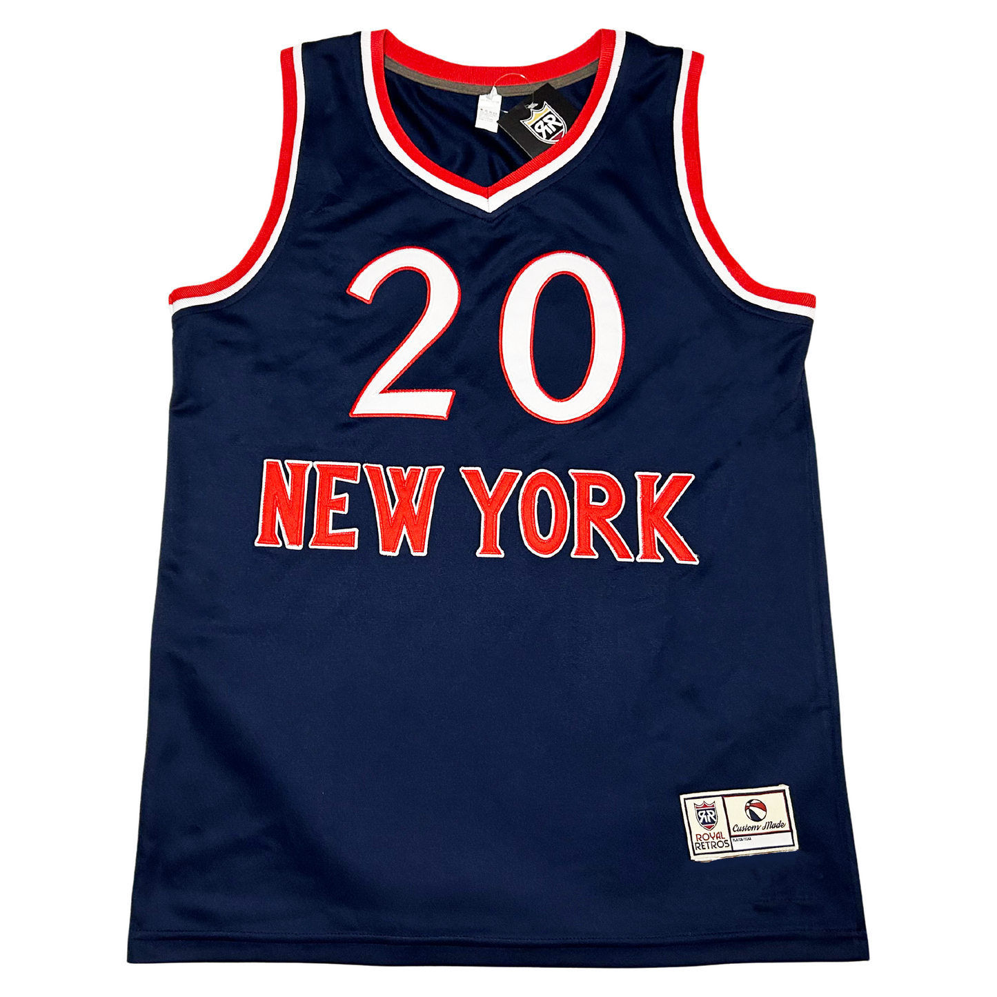 New York Basketball Jersey - Small / Navy - Jerseys