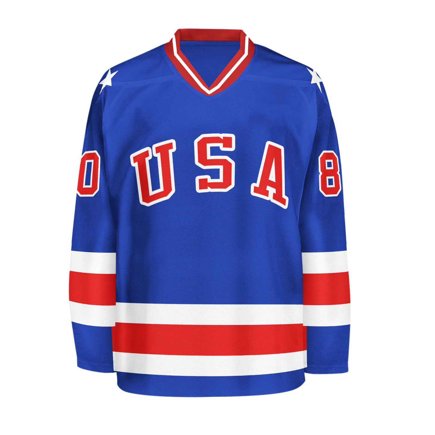 1980 USA Hockey Jersey - XS / Blue - Jerseys