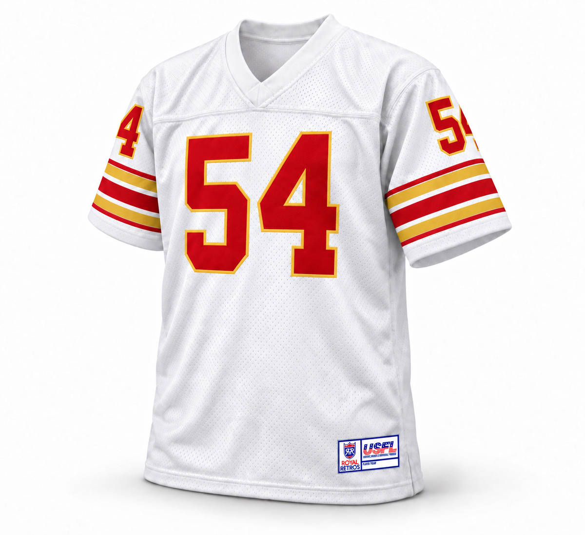 Philadelphia Stars USFL jersey white front number 54