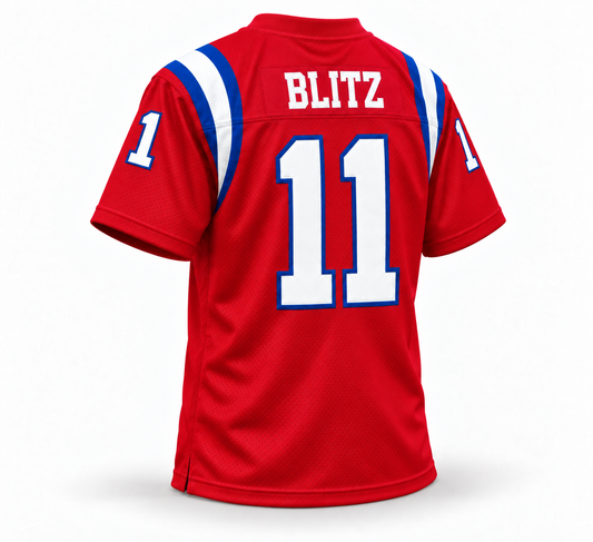 1983 Chicago Blitz USFL jersey — red back