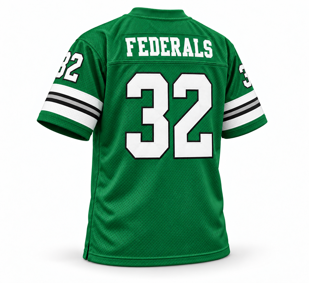 1983 Washington Federals USFL jersey — green back, number 32