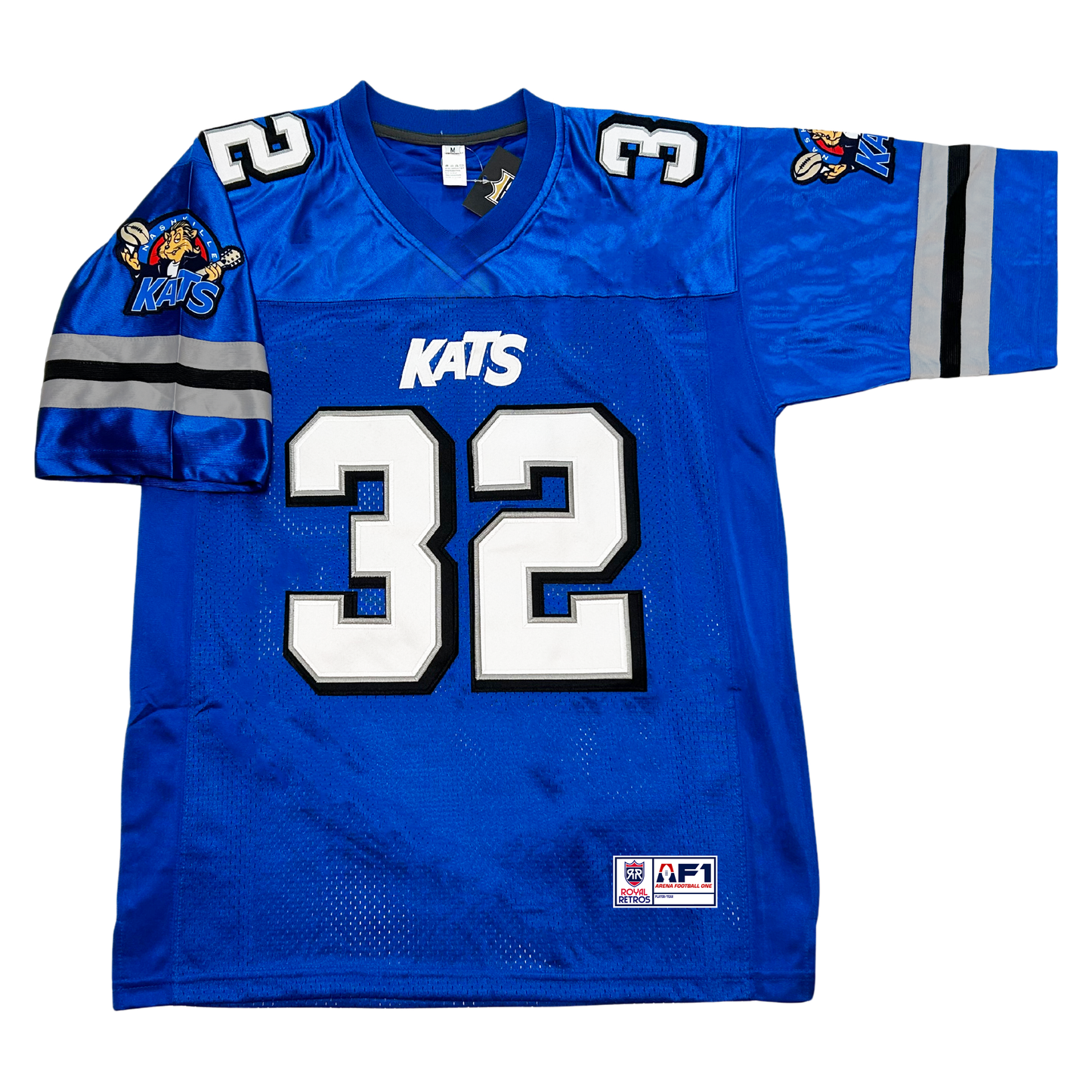 1990’s Nashville Kats AF1 Jersey - Small / Blue - Jerseys