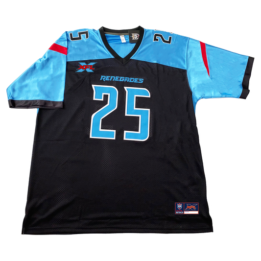 2020 Dallas Renegades XFL Jersey - Small / Black - Jerseys