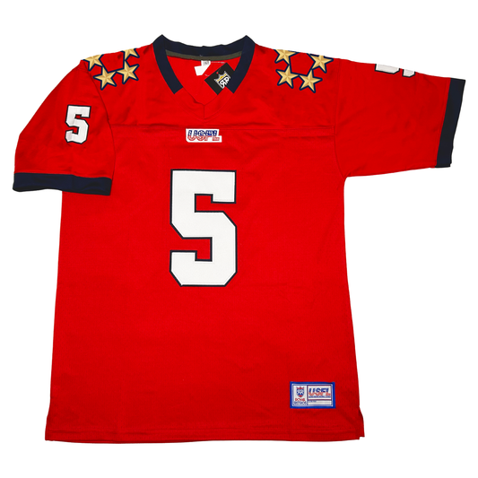 2022-23 New Jersey Generals USFL Jersey - Small / Red - Jerseys