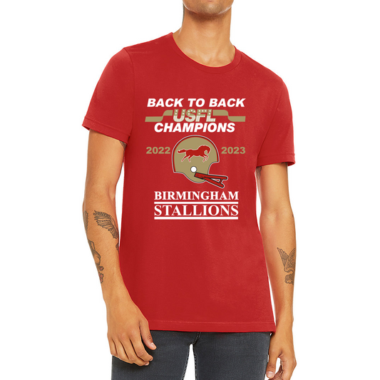Birmingham Stallions Championship T-Shirt