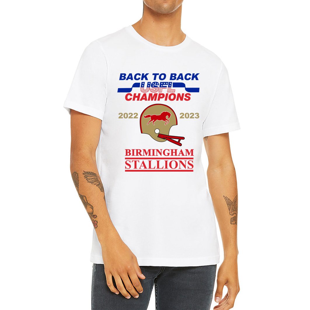 Birmingham Stallions Championship T-Shirt