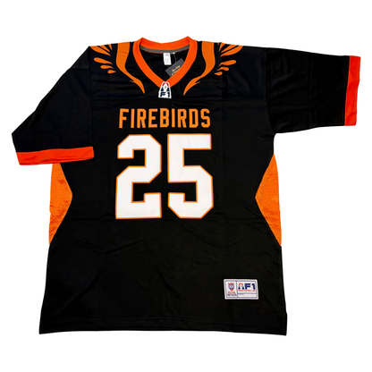 Albany Firebirds AF1 Jersey - Small / Black - Jerseys