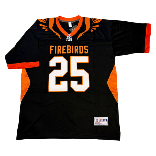 Albany Firebirds AF1 Jersey - Small / Black - Jerseys