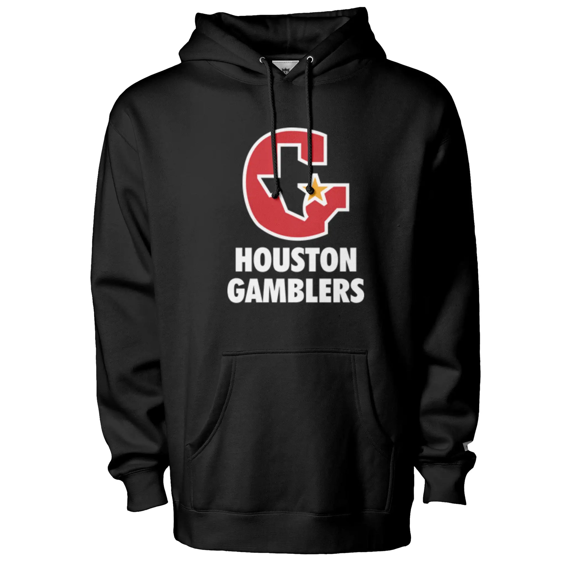 Houston Gamblers Hoodie - Black / S - Sweatshirts