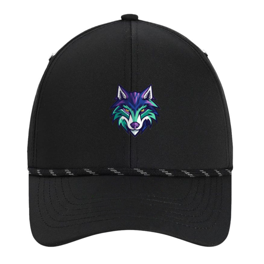 Washington Wolfpack Rope Cap - Black / One Size - Hats
