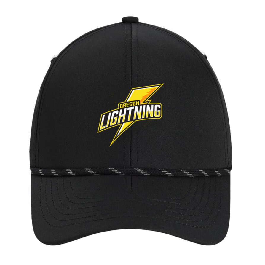 Oregon Lightning Rope Cap - Black / One Size - Hats